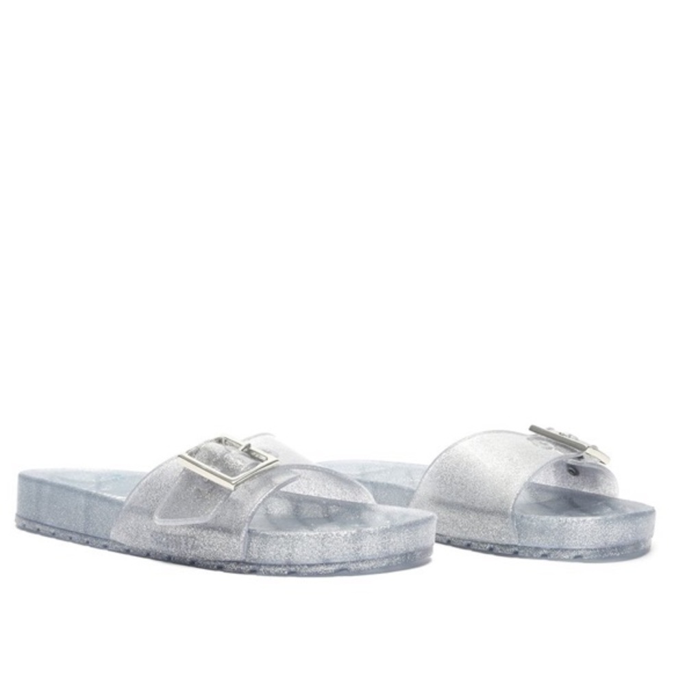 Schutz Glitter Jelly Slides